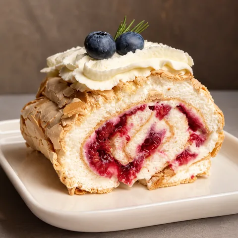 Меренговый рулет
