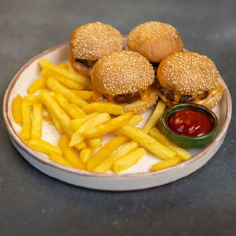Мини бургеры куриные (4шт)