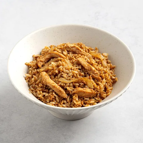Wok L Рис с цыпленком в китайском соусе