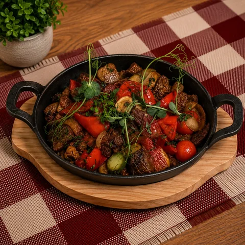 Мясо по восточному