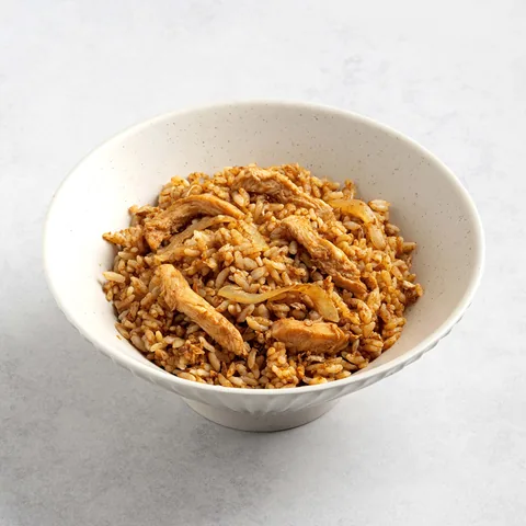 Wok М Рис с цыпленком в китайском соусе