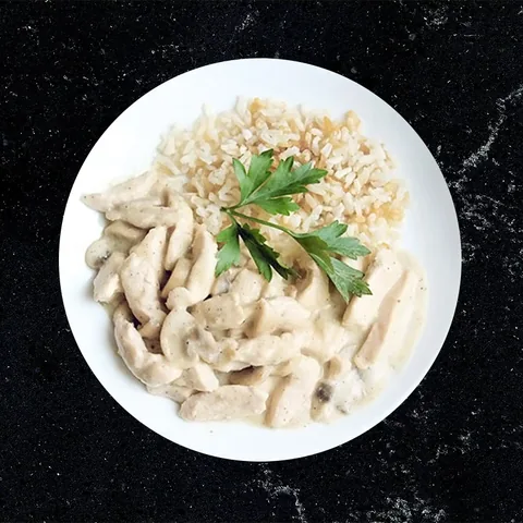 Куриное фрикасе