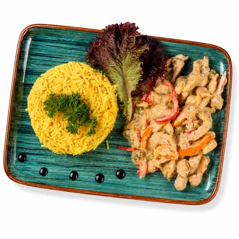 Айриш чикен с рисом