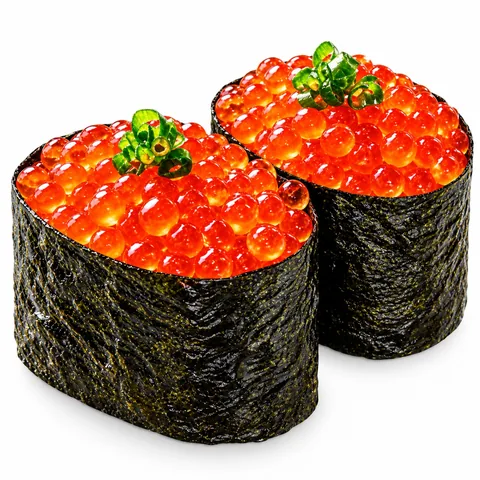 Гункан с икрой лосося